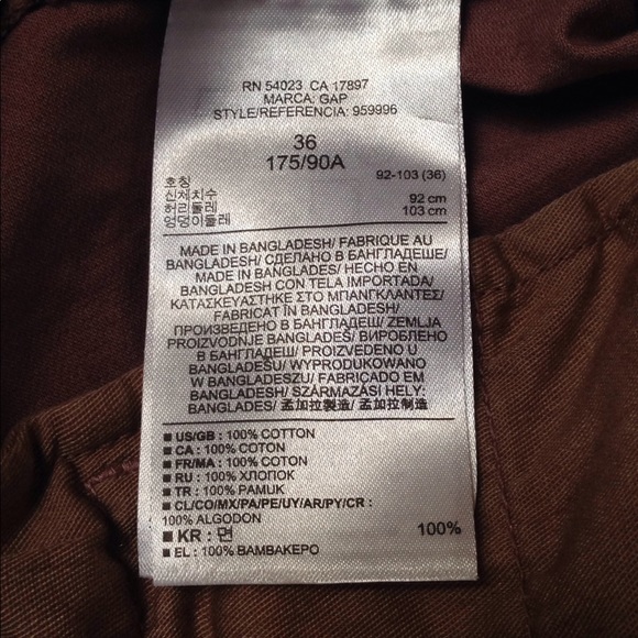 Gap Men's Lived In Shorts Size 36 - Picture 7 of 8